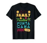 Family Vacation 2026 Punta Cana Travel Family Trip Vacay Camiseta