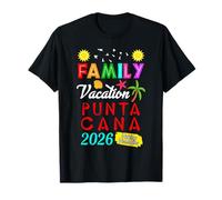 Family Vacation 2026 Punta Cana Travel Family Trip Vacay Camiseta