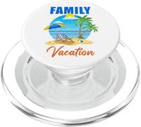 Family Vacation - Family & Couples Summer Vacation Trip PopSockets PopGrip para MagSafe