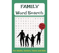 Family Word Search Puzzle Book: Word Searches All About Family Members and Those We Love, 6x9 inches, 110 pages, over 50 puzzles, gift for vacations, holiday and free time