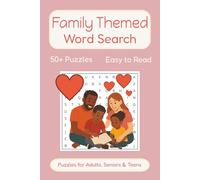 Family Word Search Puzzle Book: Word Searches with Easy to Read Print about Family, Connection, Tradition, Memories and More | 6x9 inches, 110 pages | ... Gift for Vacations, Holidays and Free Times