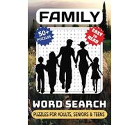 Family Word Search Puzzle Book: Word Searches with Easy to Read Print, Family Themed, Mom, Dad, Baby and More | 6x9 inches, 110 pages | 50+ Puzzles... Great Gift, Vacations, Holidays and Free Times