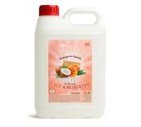 Familycom Detergente Líquido para Lavadora, Detergente para Ropa Blanca y de Color con Fórmula Concentrada, 90 lavados, Jabón Natural para una Ropa Limpia y Cuidada Coco Melocoton