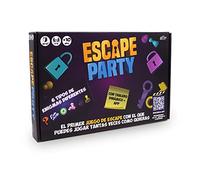 Famogames - Escape Party, Juego Escape Room Completo, Diferentes Posibilidades de Juego, para Jugar Muchas Veces, hasta 500 Preguntas, acertijos y adivinanzas, desde 10 años, en Español (700016895)