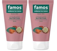 FAMOS - Crema de Manos Nutritiva Karité 75 ml (Paquete de 2)