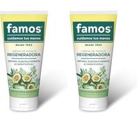 Famos Crema Regeneradora Para Manos, Tubo 100 ml (Paquete de 2)