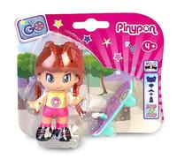 Famosa-Pinypon Let's Go-Monopatín y Patines (PNY30000)