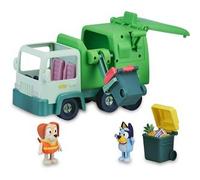 Famosa - Bluey - Camión de juguete educativo sobre reciclaje con figura de perrito y accesorios ㅤ