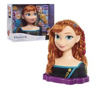 Busto Anna de Frozen Deluxe. Para peinar y maquillar con 18 accesorios incluidos