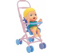 Famosa - Cicciobello Triciclo de Paseo y Trona Comedor para Muñecos Bebé