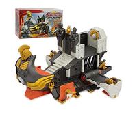 Famosa Gormiti - S3 Barco Iskador de los Solark, Barco de Juguete de la Serie de Dibujos Animados, con Muchas Posibilidades de Juego y Accesorios: cañones, trampas, Luces y Sonido, (GRA12000)