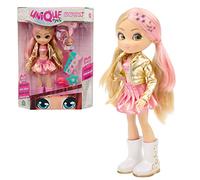 Famosa Muñeca Unique Eyes 25 cm ¡te Sigue con la Mirada! con secador mágico y Accesorios para Decorar su Pelo 3 Mod. sdos., MYM08