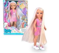 Nancy - Muñeca con pelo súper largo y accesorios para crear peinados ㅤ