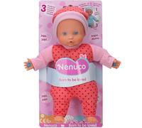 Famosa Nenuco Muñeca Soft 3 Funciones Rosa
