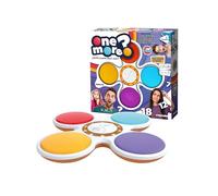 Famosa One More - Juego Familiar de Preguntas con +350 Categorías, Compite por Ser Quien Más Sabe, Incluye Botones de Reto y 2 Modalidades (Infantil y Familiar), para 2-4 Jugadores, (NEM00000)