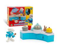 Famosa Pitufos, Playset de la Cocina del Chef Pitufo, Cocina de la Aldea de Pitufos con figurita del Chef Pitufo de 5 cm, Incluye Todos los Accesorios de Cocina, para niños de 3 años, (PUF18100)