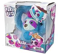 Famosa S2411547 Peluche con Sonido Perezoso Party Pets, 12 Cm