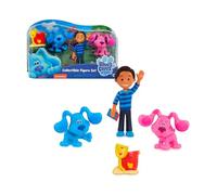 Famosa - Set de Cuatro Figuras de los protagonistas de Blues Clues, para Mayores de 3 años, Multicolor (BLU04000)