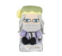 Famosa Softies - Dumbledore de Las películas de Harry Potter, Mide 27 cm y Tiene Detalles como el Uniforme de Hoghwarts, de Textura Suave, Relleno de Fibra reciclada (760020655)