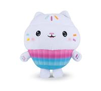 Famosa Softies - Peluche Cakey Cat de de la serie de dibujos animados Gabby´s Dollhouse, mide 25cm, blandito, abrazable, material fibra 100% reciclada, para niños de cualquier edad (760022356)