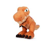 Famosa Softies - Peluche Jurassic World T-Rex de 25 cm con peana, muñeco blandito y Suave, con Relleno ecológico, para Fans de la película Parque Jurásico y niños Desde 0 años, (760021455)