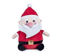 Famosa Softies - Peluche Navideño de Papa Noel, de 45cm, muñeco Decorativo de Santa Claus con Traje Rojo y gorrito, Suave y blandito, para Regalar a Todos, Mayores niñas y niños, Famosa (760022342)