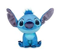 Famosa Softies - Peluche Stitch con Sonido, de la película de Disney Lilo & Stitch, Mide 28cm, Suave y blandito, con Sonido Divertido, para Regalar a niños y niñas de Cualquier Edad, (760021770)