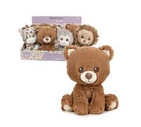 Famosa Softies - Peluches Animales Salvajes de 22 cm, Juguete de Animalitos Blanditos y Suaves, Envío Aleatorio, 4 Modelos Diferentes Oso, Jirafa, León y Mono, Desde 0 Años, Famosa (760025090)