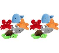 Famosa Softies Peluches Nature Mini Marines de 15 cm, Peluche Aleatorio Entre 15 Animales Marinos Diferentes, Envío Sorpresa, Hechos de Plástico Reciclado, Desde 0 Años, Famosa (760025086)