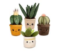 Famosa Softies Peluches Soft Garden de 20 cm, Peluche Aleatorio Entre 4 Cactus, Envío Sorpresa, Vienen en una Maceta y Son Muy Suaves, No Pinchan y No Necesitan Agua, Desde 0 Años, Famosa (760024592)