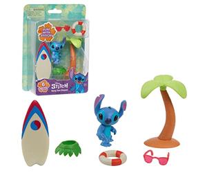 Famosa Stitch Disney, Estuche de Surf, con 1 Figura y Accesorios Alrededor del Surf, Juguetes para niños a Partir de 3 años, GIOCHI PREZIOSI, TTC20