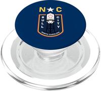 Famosa Torre de Agua en Durham Bull City Carolina del Norte PopSockets PopGrip para MagSafe