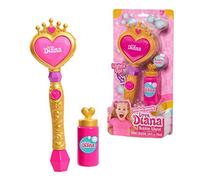 Famosa - Varita de Burbujas de Love Diana, con luz, se Ilumina al apretar el botón y Hace Burbujas, Juguete para Hacer pompas de jabón, niñas y niños Mayores de 3 años (LVE02000)