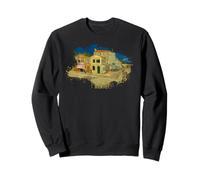 Famoso arte vintage: Yellow House de Van Gogh Sudadera