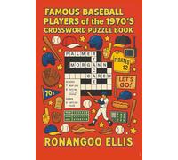 Famous Baseball Players of the 1970’s Crossword Puzzle Book
