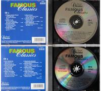 Famous Classics - CD Mozart, Brahms Verdi Bach - 3 CDs