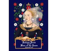 Famous faces from the Wars of the Roses colouring book