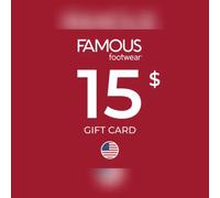 Famous Footwear Gift Card 15 USD Key - UNITED STATES