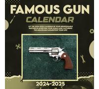 famous gun Cαʅҽɳԃαɾ 2024-2025: 16 Months of The Animal from Sep 2024 to Dec 2025,Square 8.5 x 8.5 Inches Gift For Organizing & Planning