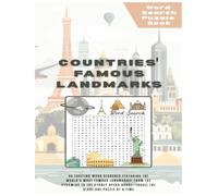 Famous Landmarks of the World Word Search: 50 Exciting Full-Color Puzzle Challenges | Fun Travel Activity & Large Print Brain Games for Adults or Seniors
