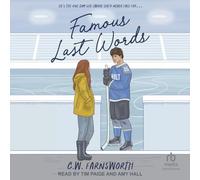 Famous Last Words: 1 (Holt Hockey)