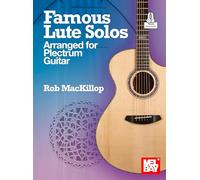 Famous Lute Solos Arranged for Plectrum Guitar