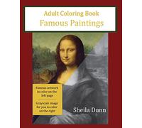 Famous Paintings: Adult Coloring Book