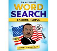 Famous People Word Search Series: Martin Luther King Jr.