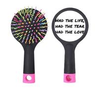 Famous Poetry Quote Life Tear Love Salon - Cepillo para desenredar el cabello, base de cojín