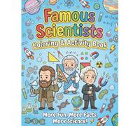 Famous Scientists - Coloring & Activity Book (Little Tiny Coloring Collection)