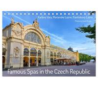 Famous Spas in the Czech Republic (Desk Calendar 2026 DIN A5 landscape), CALVENDO 12 Month DeskCalendar: Enchanting spas in the West Bohemian spa triangle