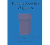 Famous Speeches & Quotes: Powerful Words, Historic Moments, and Voices That Shaped the World. A Word Search Puzzle Book (Arts & Culture)