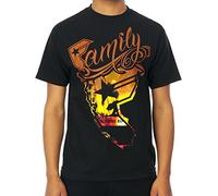 Famous Stars & Straps - Camiseta - Camisa - para Hombre Negro Negro L