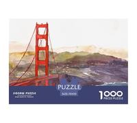 Famous_Watercolor_Painting-Watercolor_Painting-Painting-Architecture-Visual_arts-3840x2160 Puzzle De Madera Impermeable DIY Puzzle De 1000 Piezas Regalos para Adultos Colorido Rompecabezas para Adult